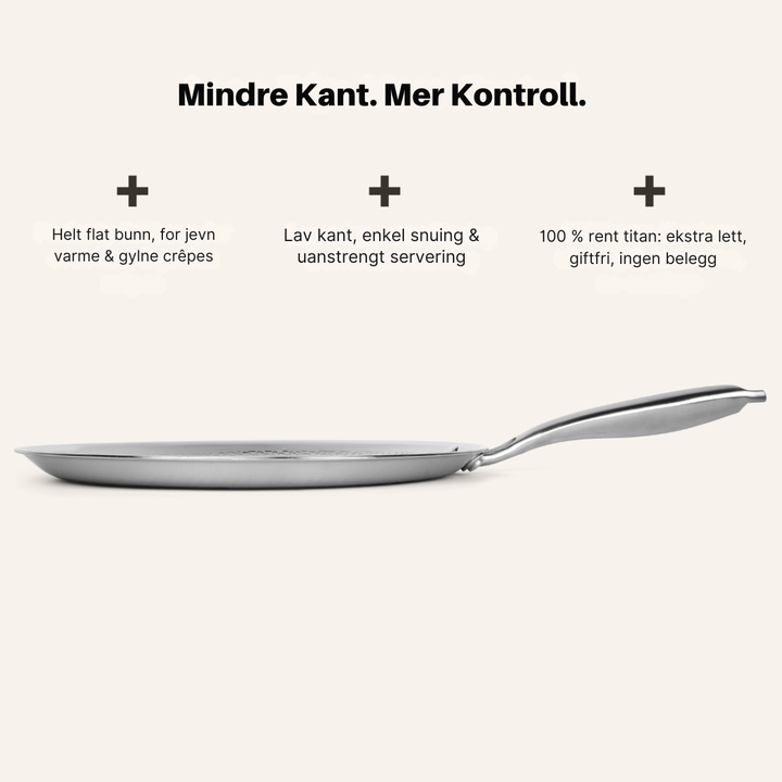 Titankjokken Hamret Pannesett